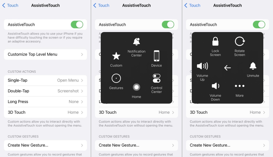 use assistivetouch on iphone