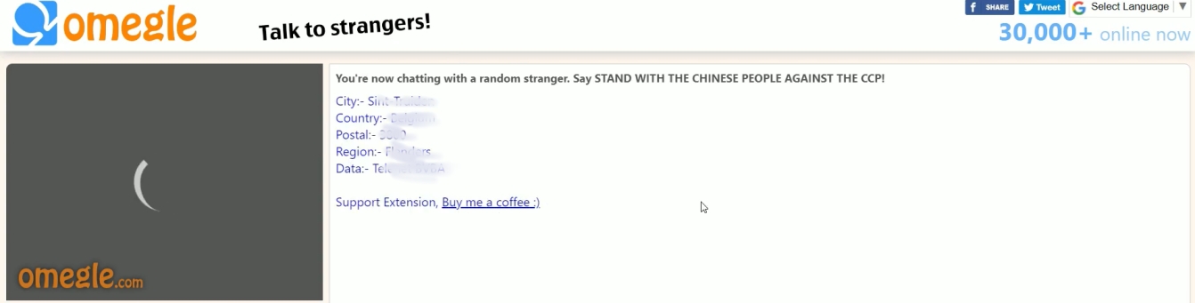 use omegle ip locator
