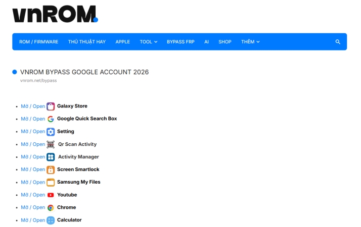 vnrom official website