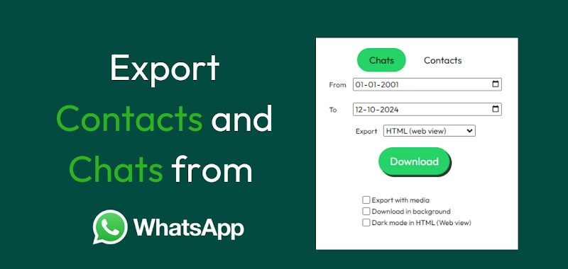 waexport chrome extension
