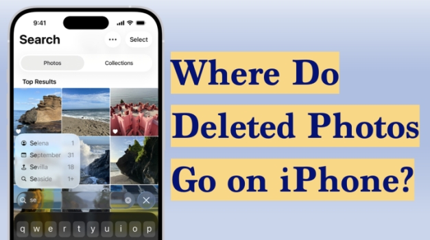 where do deleted photos go on iphone