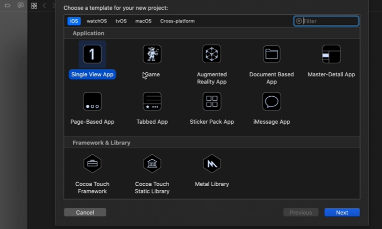 xcode location spoof single view app