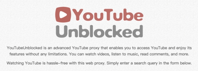 youtube unblocked proxy