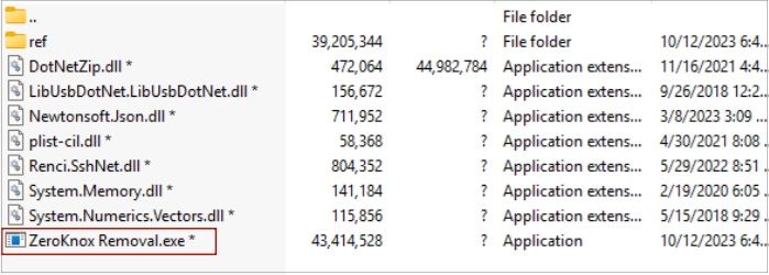 zeroknox removal free version download