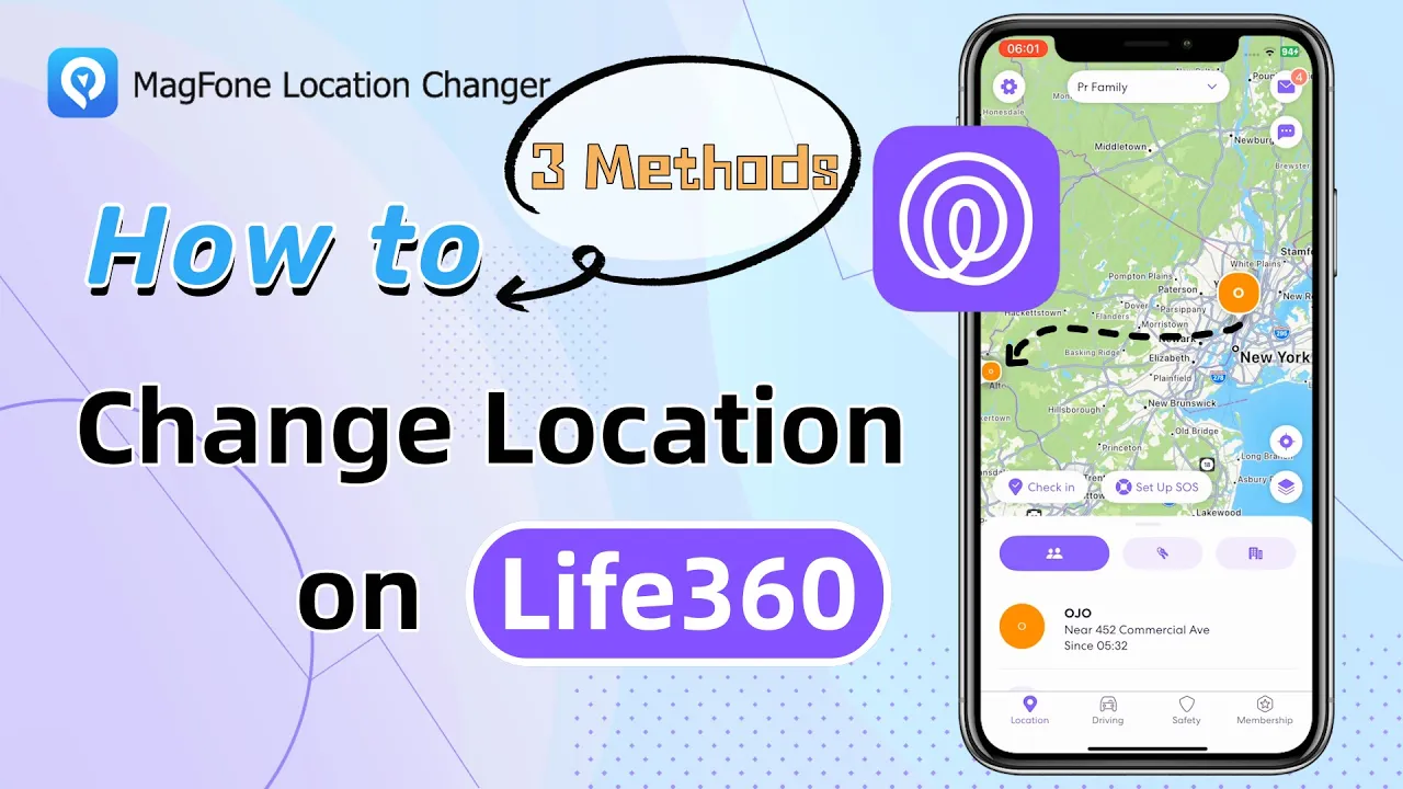 how to change location on life360