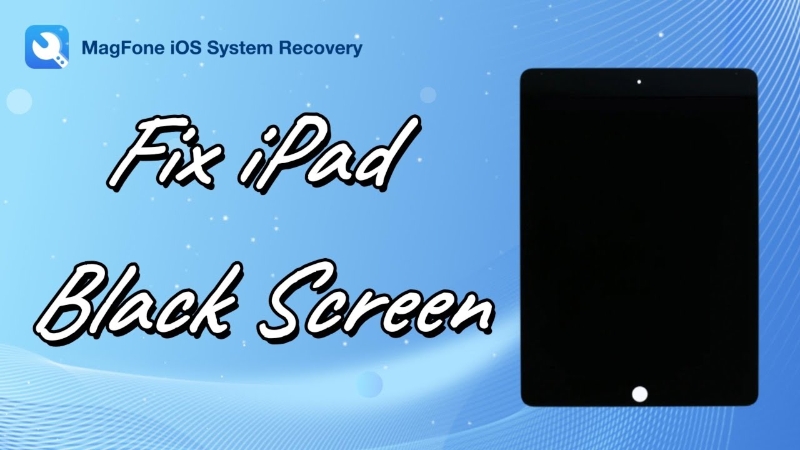 fix ipad black screen